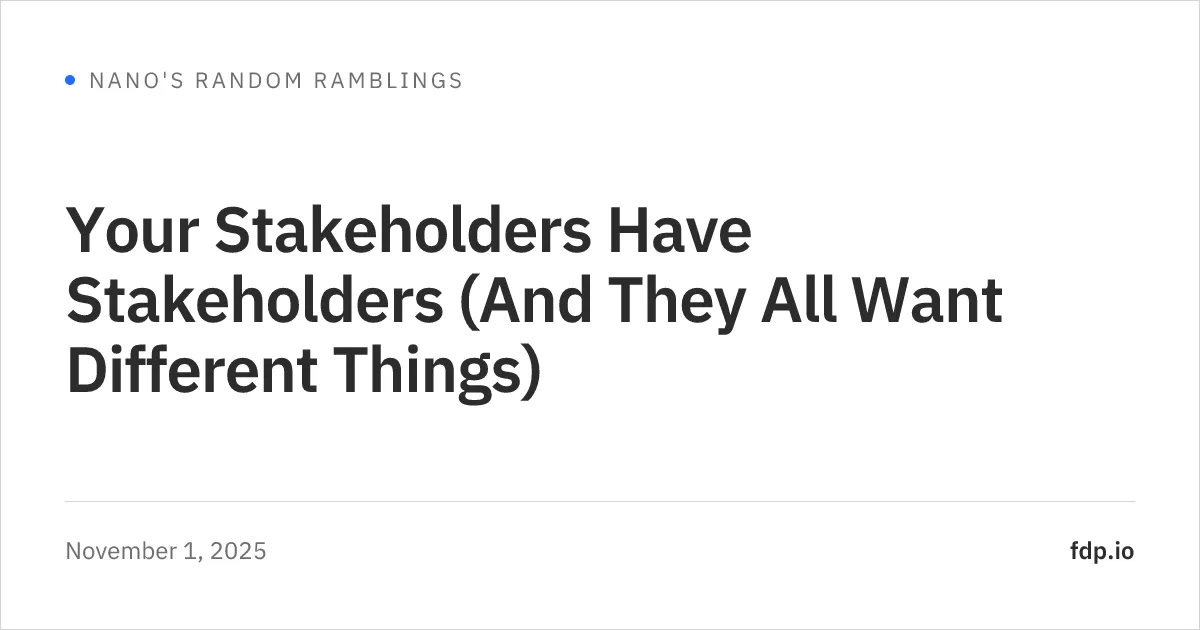 Sample social card showing a post title in IBM Plex Sans on a white background